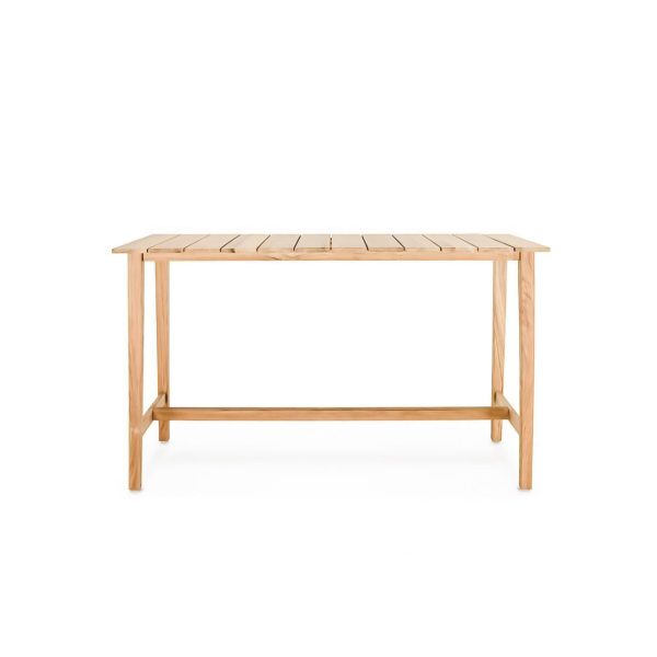 Capri Rectangular Bar Table By Teak + Table