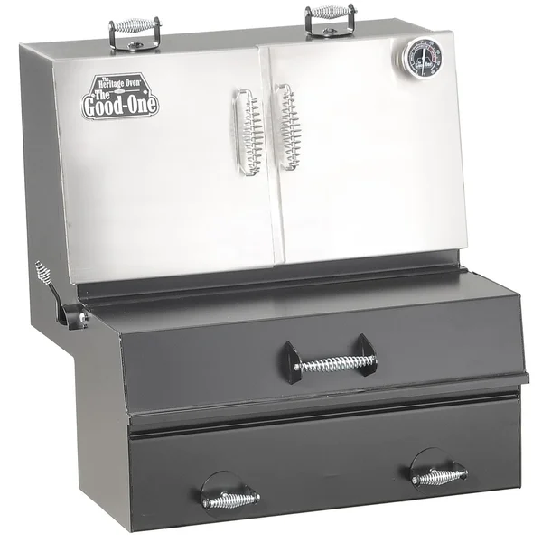 The Good-One Heritage Oven Gen III 32-Inch Built-In Charcoal Smoker - 19300AOH