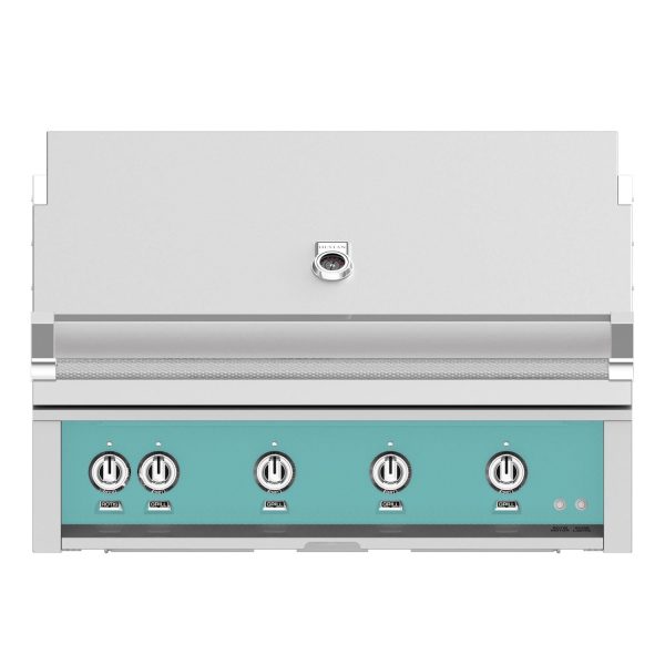 Hestan 42-Inch Built-In Propane Gas Grill W/ Rotisserie - Bora Bora - GABR42-LP-TQ