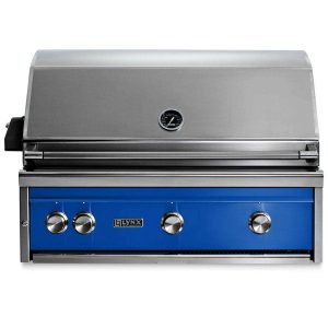 Lynx Professional 36 Inch Built-In Natural Gas Grill w/ Rotisserie in Pacific Blue - L36R-3-PBNG