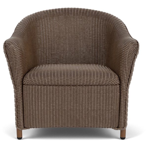 Reflections Lloyd Loom Club Chair in Bark by Lloyd Flanders
