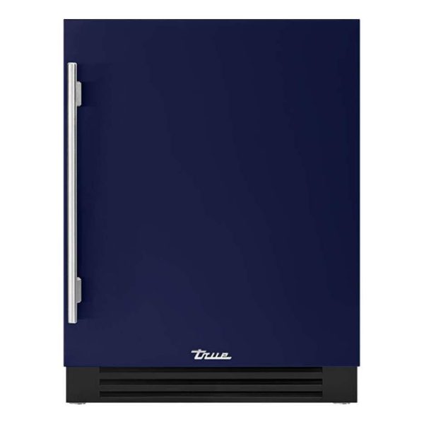 True ADA Height 24 Inch 40 Bottle Right Hinge Outdoor Wine Cabinet - Cobalt w/ Stainless Steel Handle - TUWADA-24-RS-A~078-H04