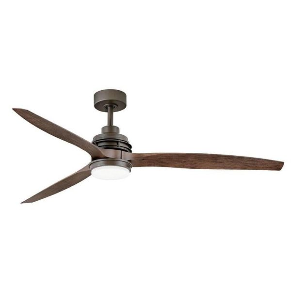 Hinkley Lighting Artiste 60-Inch LED Indoor / Outdoor Ceiling Fan - Metallic Matte Bronze - 900160FMM-LWD