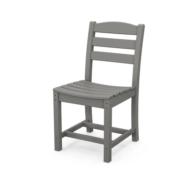 POLYWOOD La Casa Cafe Dining Side Chair - Slate Grey