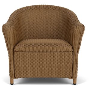 Reflections Lloyd Loom Club Chair in Hickory by Lloyd Flanders