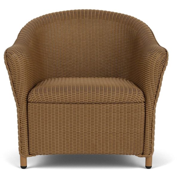Reflections Lloyd Loom Club Chair in Hickory by Lloyd Flanders