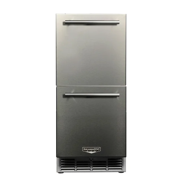 Kalamazoo Signature 15 Inch Outdoor Refrigerated Drawers - K-HP15RO-4-5-S4