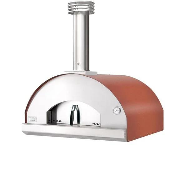 Fontana Forni Marinara Wood-Fired Pizza Oven - Red - FTMARIN-R