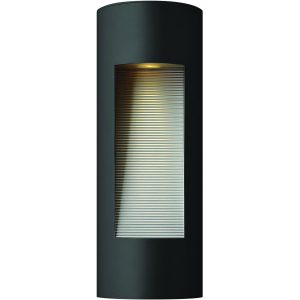 Hinkley Lighting Luna Two Light 16-Inch LED Dark Sky Outdoor Wall Light - Satin Black - 1660SK-LED