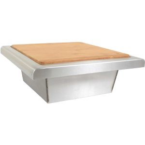 Blaze 15-Inch Stainless Steel Trash Chute With Cutting Board - BLZ-TRC-CB
