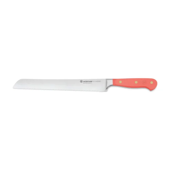 Wusthof Classic Coral Peach 9-Inch Precision Double-Serrated Bread Knife - 1061706323