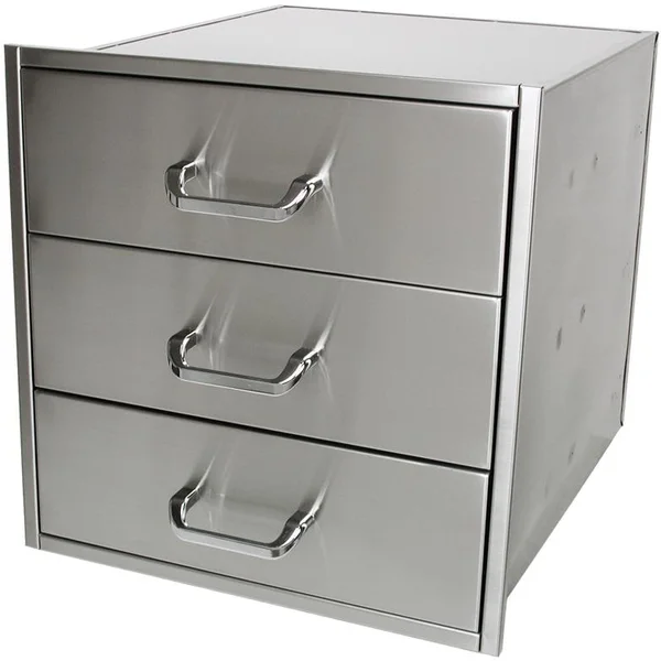 Solaire 21 Inch Extra Deep Triple Access Drawer - SOL-3D21D