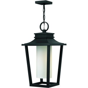 Hinkley Lighting Sullivan One Light 23-Inch Outdoor Hanging Lantern - Black - 1742BK