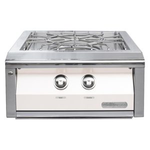 Alfresco 24-Inch Propane Versa Power Cooking System in Signal White Gloss - AXEVP-LP-S9003