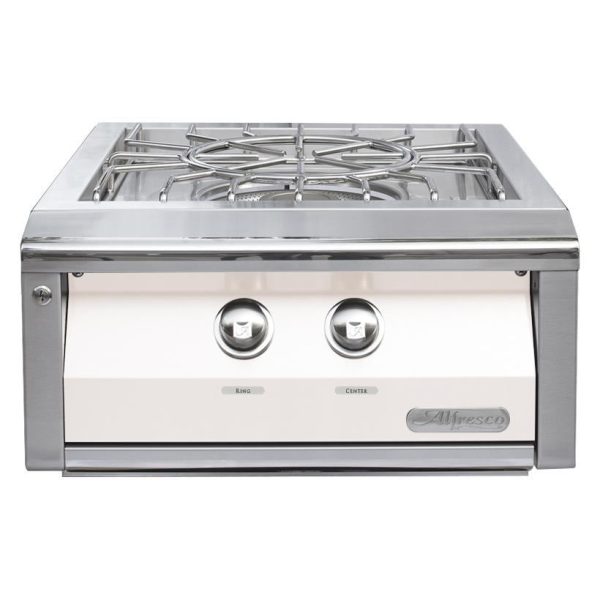 Alfresco 24-Inch Propane Versa Power Cooking System in Signal White Gloss - AXEVP-LP-S9003