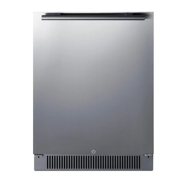 Summit 24-Inch 4.6 Cu. Ft. Outdoor Refrigerator - Stainless Steel - FF65CSS