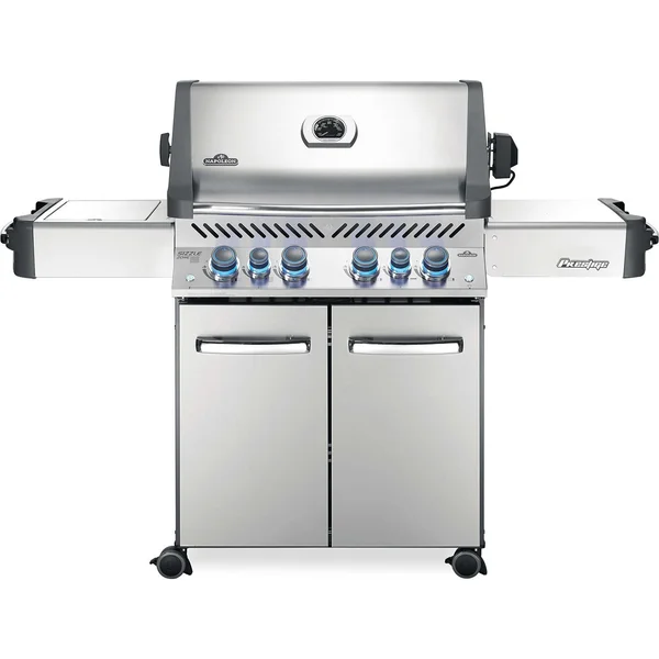 Napoleon Legacy Prestige 500 4-Burner Propane Grill w/ Rotisserie & Side Burner - P500RSIBPSS-3