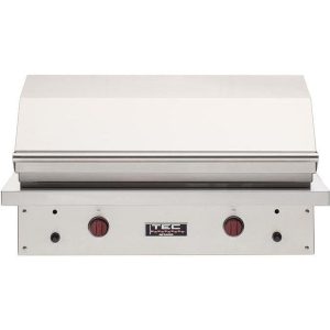 TEC Patio FR 44-Inch Built-In Infrared Propane Gas Grill W/ Red Knobs