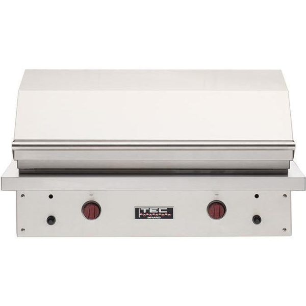 TEC Patio FR 44-Inch Built-In Infrared Propane Gas Grill W/ Red Knobs
