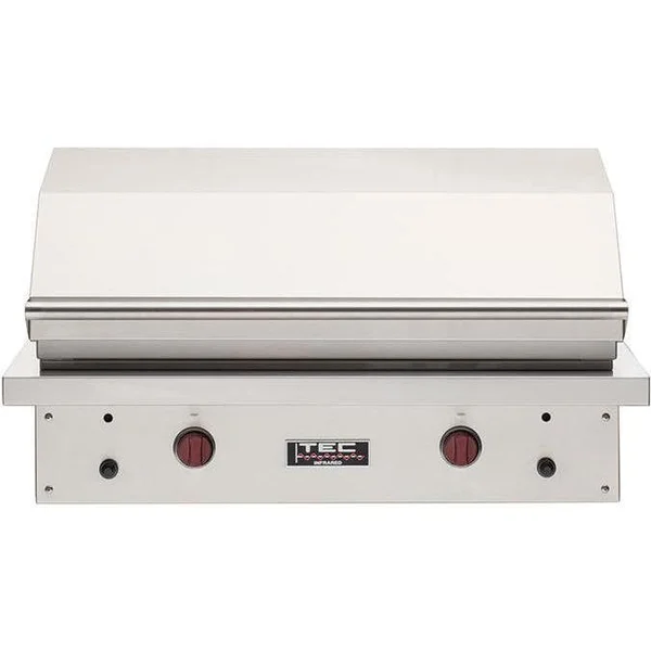 TEC Patio FR 44-Inch Built-In Infrared Natural Gas Grill W/ Red Knobs