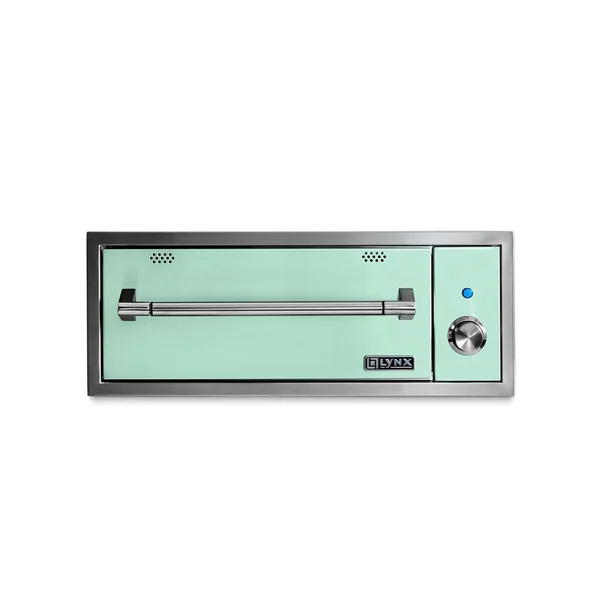 Lynx Professional 30 Inch Built-In 120V Electric Outdoor Warming Drawer in Surf - L30WD-1-SU