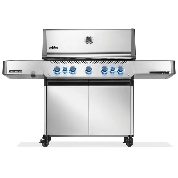 Napoleon Prestige 665 5-Burner Natural Gas Grill w/ Rotisserie & Side Burner - P665VRSIBNSS