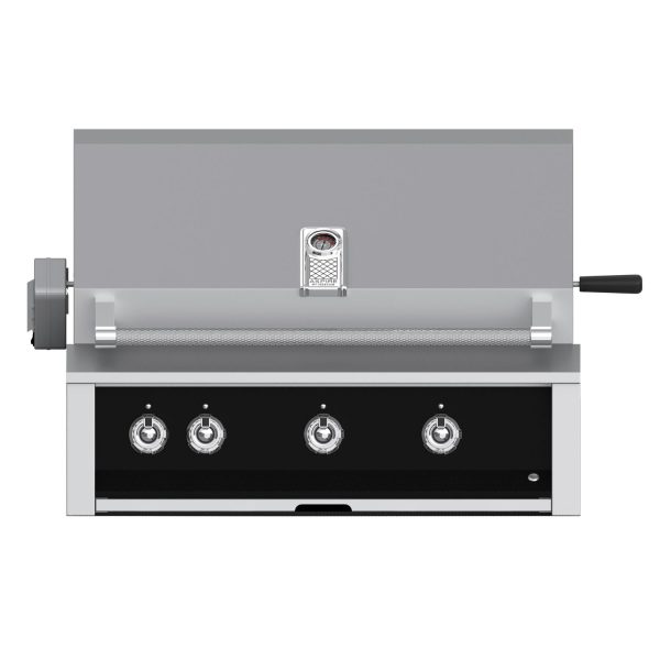 Aspire By Hestan 36-Inch Built-In Natural Gas Grill With Sear Burner & Rotisserie - Stealth - EMBR36-NG-BK