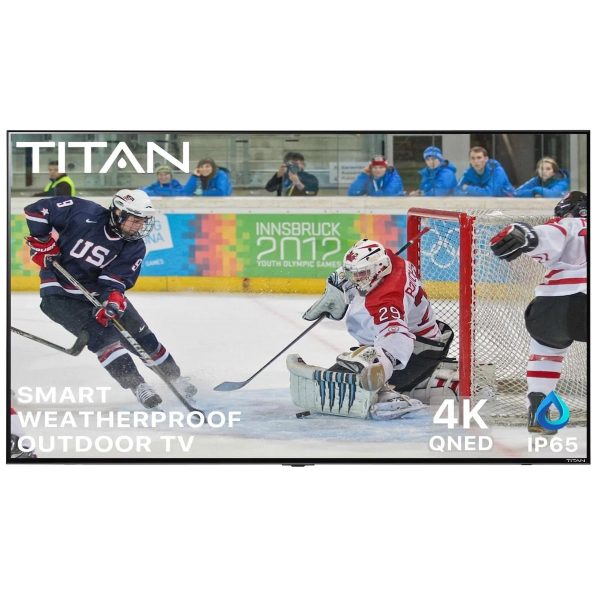 Titan L200 Series 55 Inch Full Sun 4K QNED Smart Outdoor TV w/ Full Array Local Dimming & Mini-LED - BQG-L200-QNED-055-010