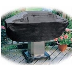 Phoenix Mid-length Vinyl Cover For Grills With Two Side Shelves