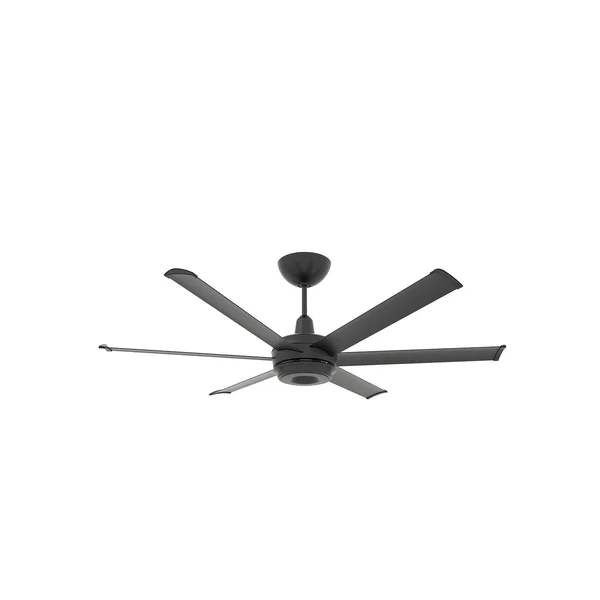 Big Ass Fans 60-Inch es6 Ceiling Fan Kit Universal Mount W/ 7-Inch Downrod in Black - MK-ES62-052306A786I07S34