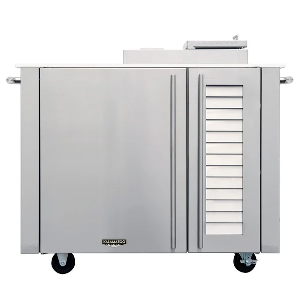 Kalamazoo K-SMOKE2-42 Freestanding Smoker Cabinet w/ White Top - K-SMOKE2-42-R-PW-S4