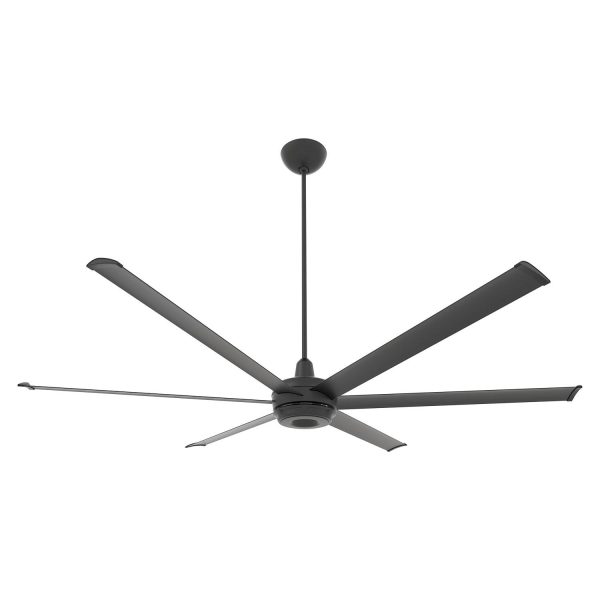 Big Ass Fans 84-Inch es6 Ceiling Fan Kit Universal Mount W/ 32-Inch Ext Tube  in Black - MK-ES62-072306A786I32