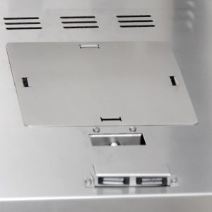 Blaze Stainless Steel Propane Tank Hole Cover for Grill Carts - BLZ-LPH-COVER