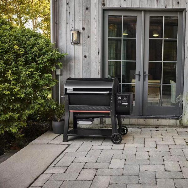 Weber Searwood XL 600 Porcelain Coated Steel Pellet Grill - 1500121