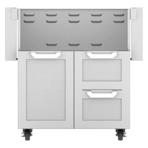 Hestan Double Drawer And Door Tower Cart For 30-Inch Gas Grill - Steeletto - GCR30-SS