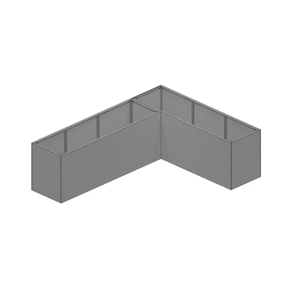 Pro-Fit DIY PRO 6' x 8' Unfinished Island - PRODIY68L