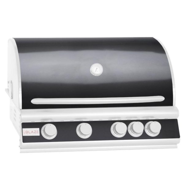 Blaze Grill Skin & Control Panel Cover in Black for 32-Inch Gas Grills - BLZ-4BSK-BLK