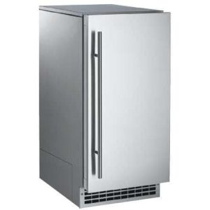 Scotsman Brilliance 80 Lb. 15-Inch Nugget Ice Machine With Gravity Drain - Stainless Steel - SCN60GA-1SS
