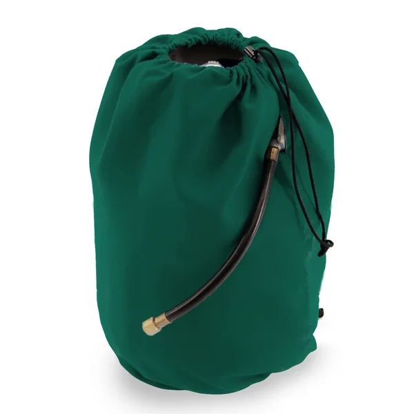 Sunbrella 20 Pound Propane Tank Cover in Canvas Forest Green by BBQGuys Signature - AMSUN-PTC308