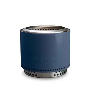 Bonfire 20 Inch Round Stainless Steel Wood-Burning Fire Pit in Blue by Solo Stove