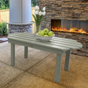 Paradise Key 45 Inch Eucalyptus Recycled Plastic Coffee Table by Lakeview Outdoor Designs