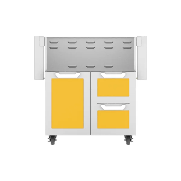 Hestan Double Drawer And Door Tower Cart For 30-Inch Gas Grill - Sol - GCR30-YW