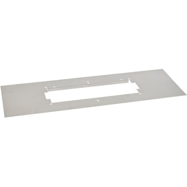 The Outdoor GreatRoom Company Crystal Fire Plus 36 Inch Flat Rectangle 55,000 BTU Propane Fire Pit Burner Kit  - Stainless Steel