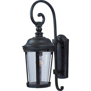 Maxim Dover VX One Light 19-Inch Outdoor Wall Light - Bronze - 40093CDBZ