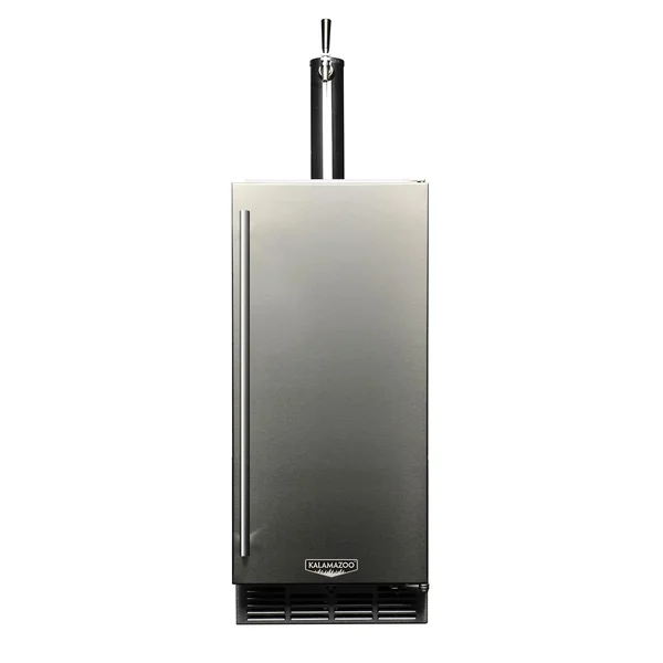 Kalamazoo Signature 15 Inch Refrigerated Keg Tapper - Right Hinge - 1 Tap - K-HP15TO-4-1R-S4