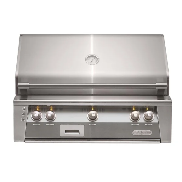 Alfresco ALXE 36-Inch Built-In Propane Grill With Sear Zone And Rotisserie in Signal Gray - ALXE-36SZ-LP-S7004