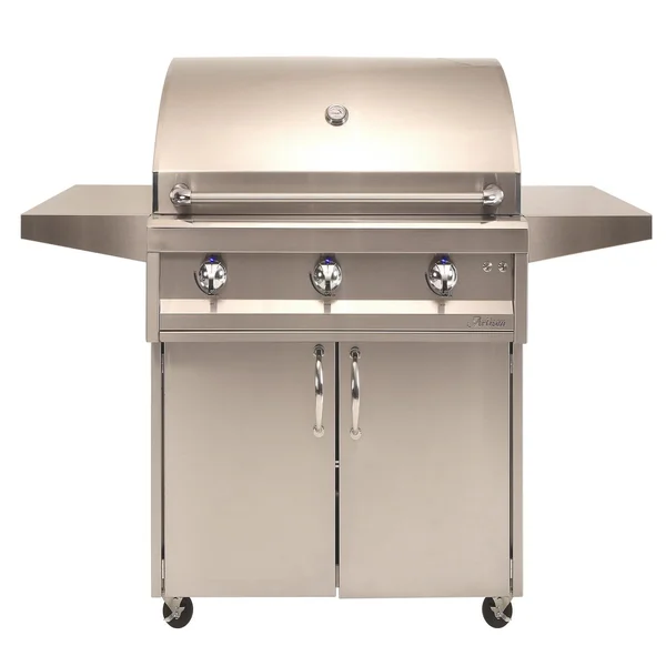 Artisan American Eagle 36-Inch 3-Burner Freestanding Propane Gas Grill - AAEP-36C-LP
