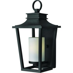 Hinkley Lighting Sullivan One Light 18-Inch Outdoor Wall Light - Black - 1744BK