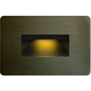 Hinkley Lighting Luna One Light 3-Inch LED Outdoor Deck Light - Matte Bronze - 58508MZ
