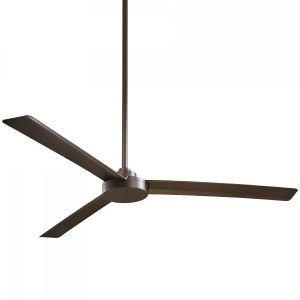 Minka-Aire Roto XL 62-Inch 3-Blade Ceiling Fan in Oil Rubbed Bronze Finish W/ Oil Rubbed Bronze Blades - F624-ORB